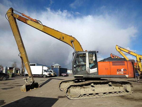 Длиннорукий экскаватор Hitachi 270, Long reach 19 м